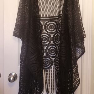 🌺3/$50 Black Swim Cover up Kimono